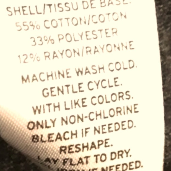 Caslon Comfy Side Tie Waist Top Petite Small Gray Cotton Blend Blouse NWT - Picture 11 of 14